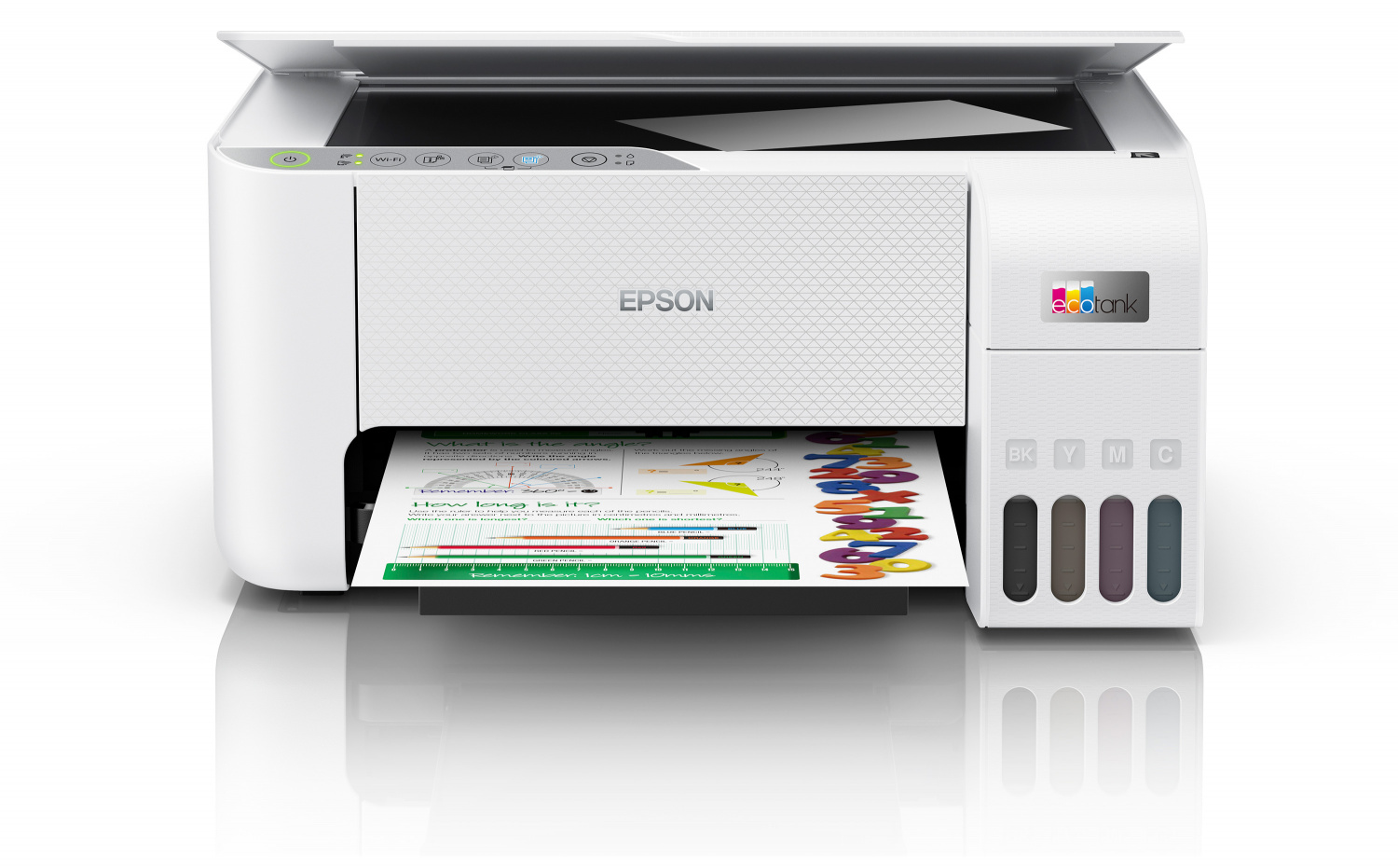 МФУ струйное цветное Epson EcoTank L3256 (арт. C11CJ67414) купить в  OfiTrade | Характеристики, фото, цена