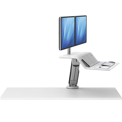 Fellowes stand up deals desk