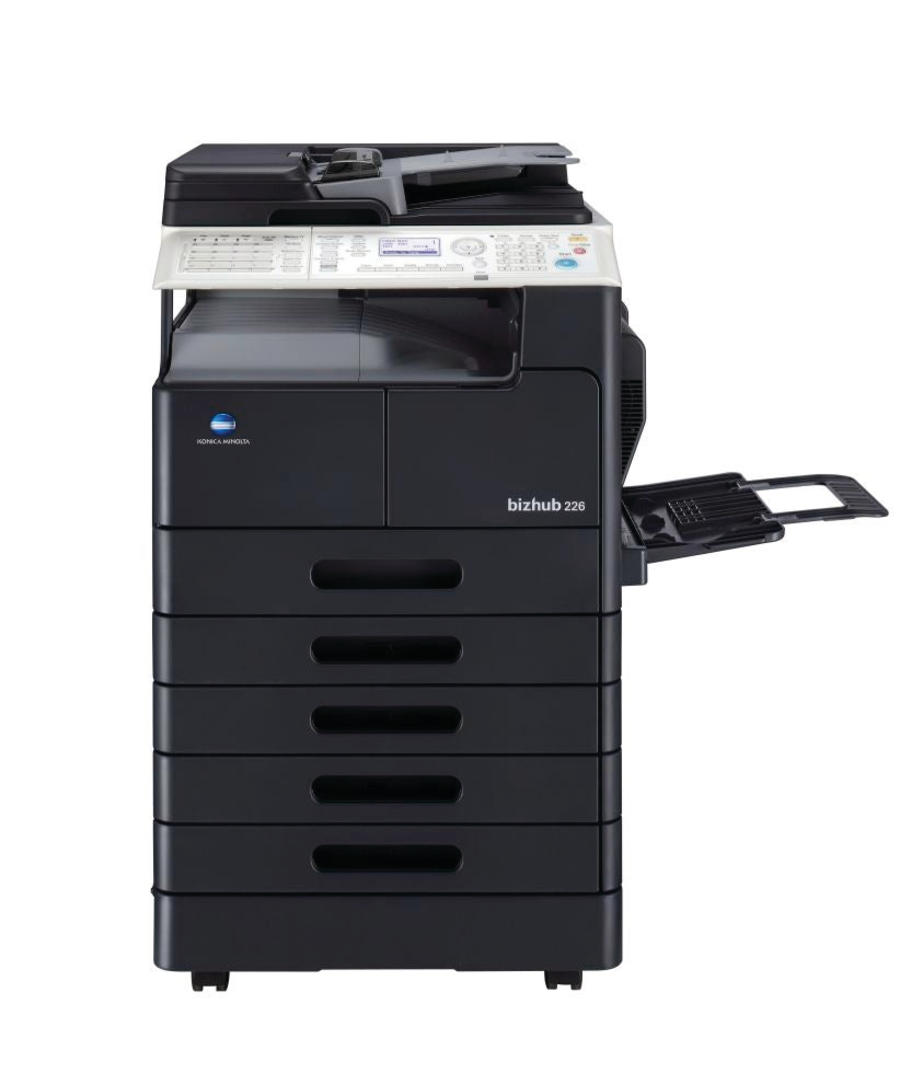 МФУ лазерное черно-белое Konica Minolta bizhub 226 (арт. A8A5021) купить в  OfiTrade | Характеристики, фото, цена