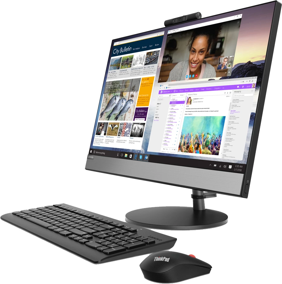 Моноблок Lenovo V530-24ICB All-In-One (арт. 10UW0076RU) купить в OfiTrade |  Характеристики, фото, цена