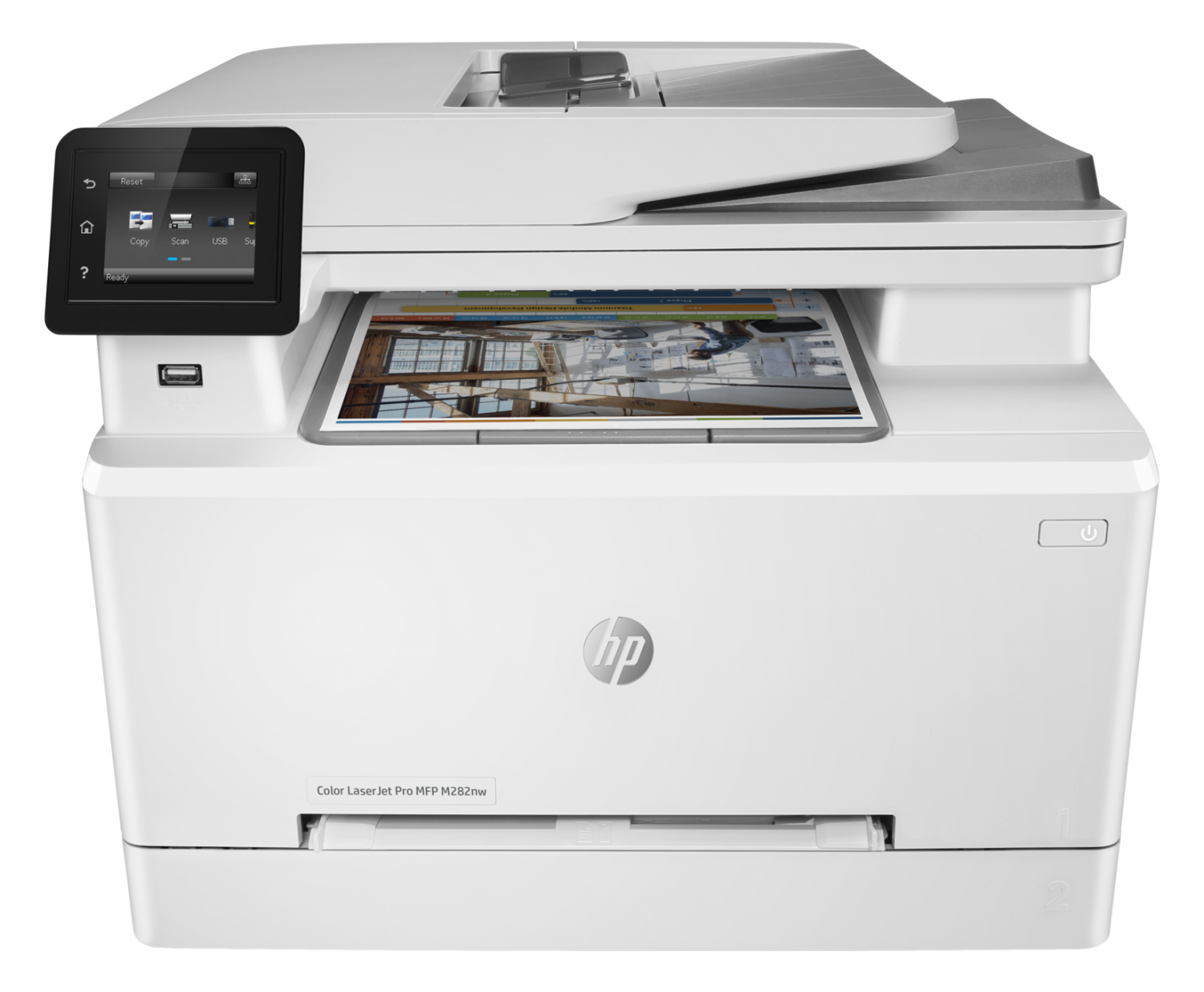 МФУ лазерное цветное HP Color LaserJet Pro M282nw MFP (арт. 7KW72A) купить  в OfiTrade | Характеристики, фото, цена