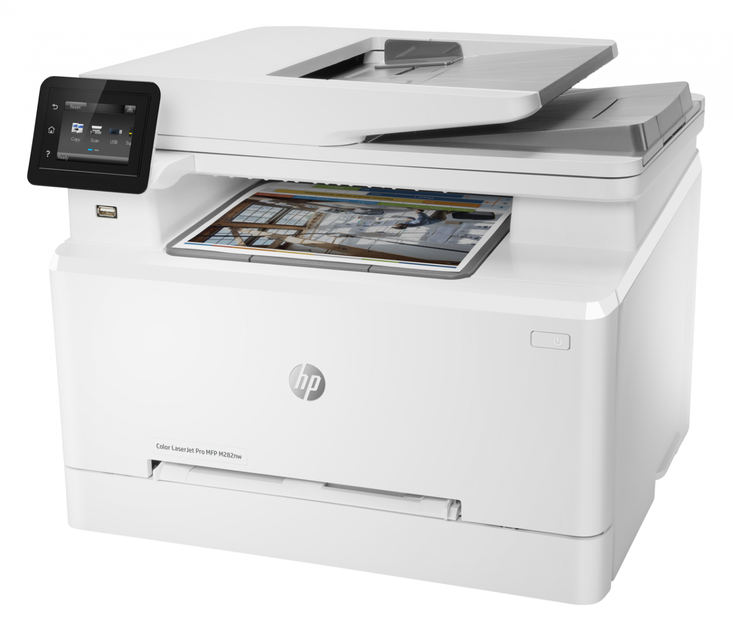 МФУ лазерное цветное HP Color LaserJet Pro M282nw MFP (арт. 7KW72A) купить  в OfiTrade | Характеристики, фото, цена