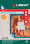 Самоклеящаяся фотобумага Lomond текстура Папирус, глянцевая, A4, неделённая, 85 г/м², 25 листов (арт. 2420003)