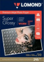 Фотобумага Lomond Super Glossy Bright, 10 х 15, 210 г/м2, 20 листов (арт. 1101108)
