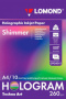 Бумага Lomond ТехноАрт Holographic Inkjet Paper – Shimmer (Мерцание), 260 г/м², А4,10 листов (арт. 0904041)